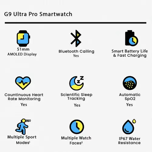 G9 Ultra Pro Smartwatch