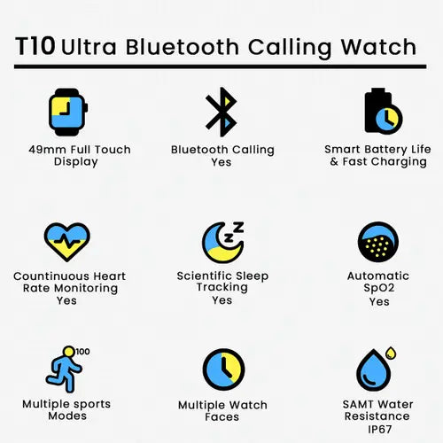 T10 Ultra Smart Watch